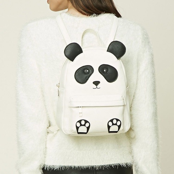 Forever 21 Handbags - 🐢Backpack style panda purse